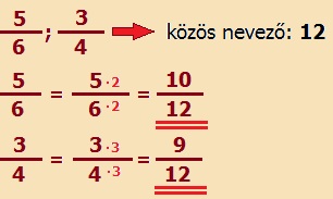 közös nevezőre hozás